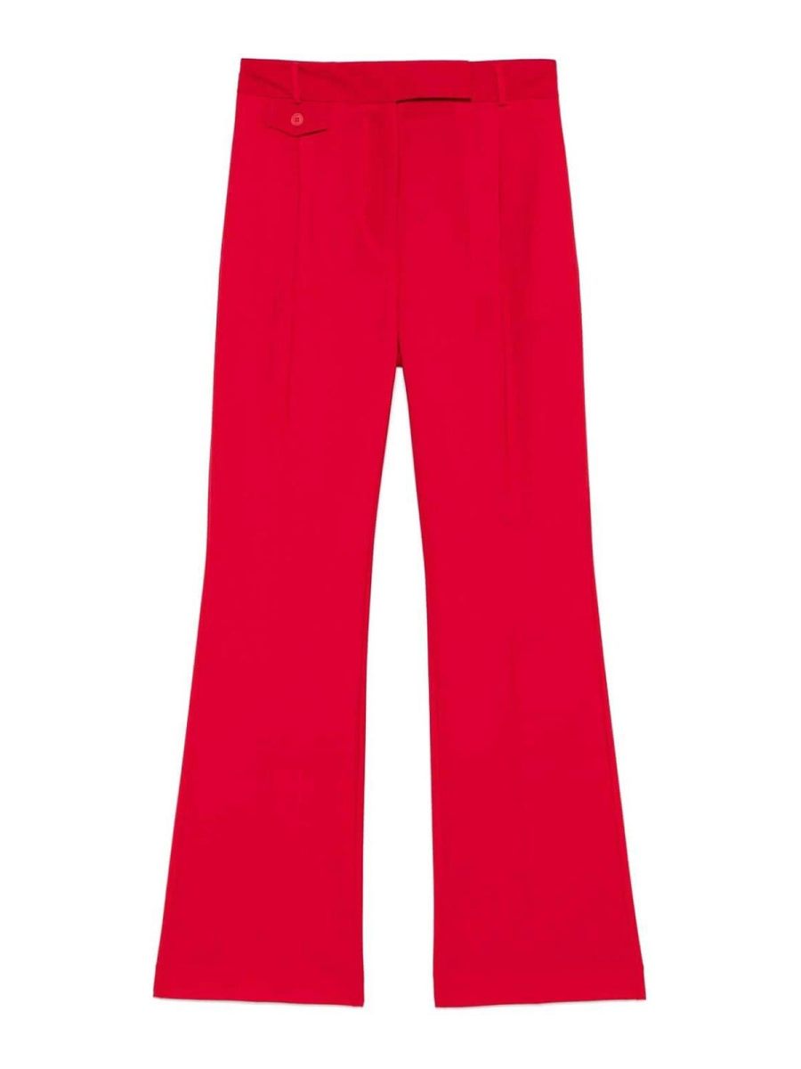 Semicouture Jean Droit - Rouge