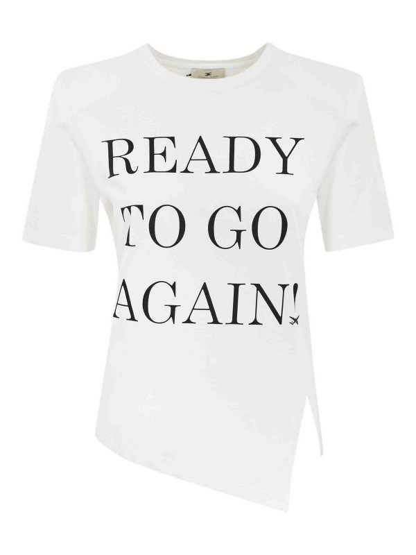 Elisabetta Franchi T-Shirt - Blanc