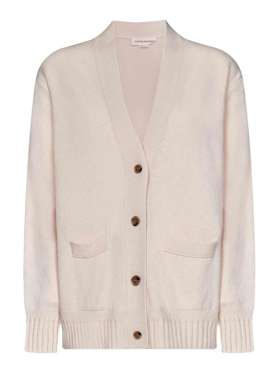 Victoria Beckham Cardigan - Couleur Chair