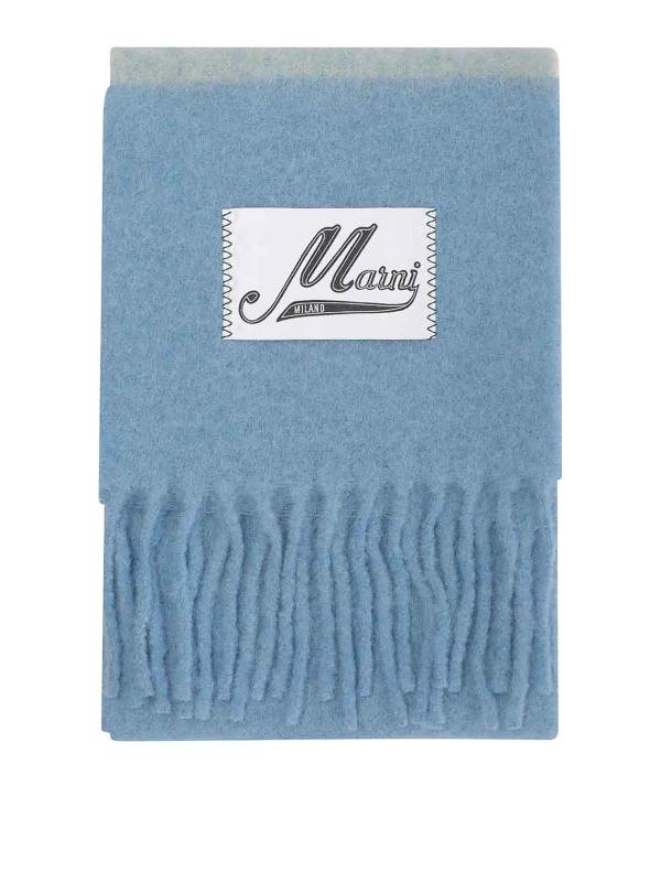 Marni Écharpe - Bleu
