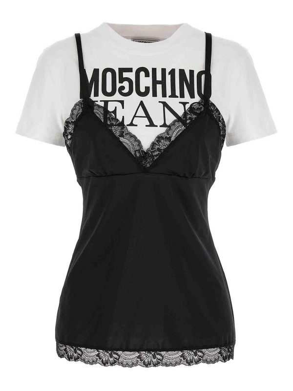 Moschino Jeans T-Shirt - Blanc