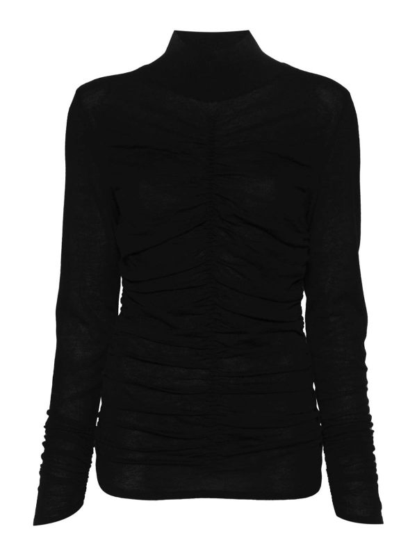 Twinset Pull Col Roulé - Noir