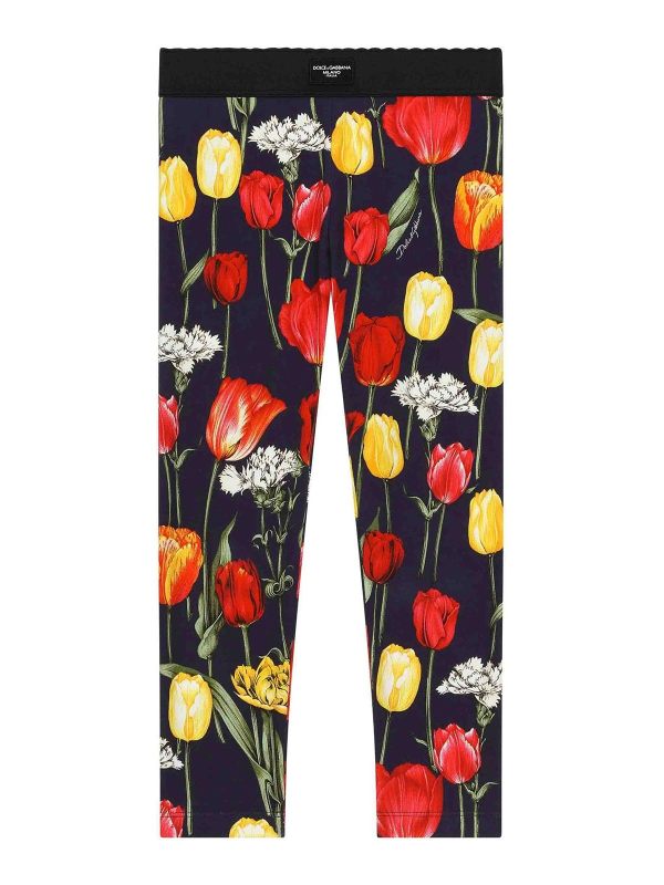 Dolce & Gabbana Jr Leggings - Bleu