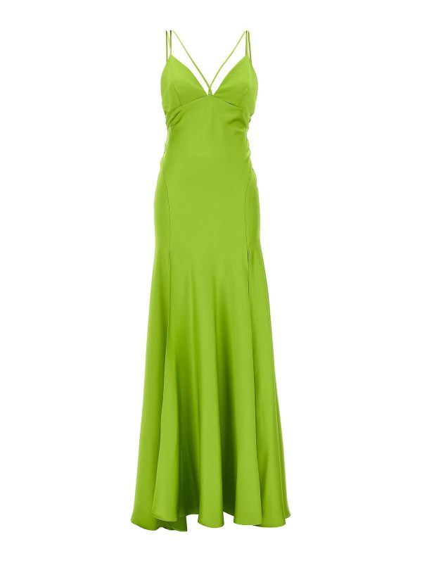 Pinko Robe Au Genou - Vert