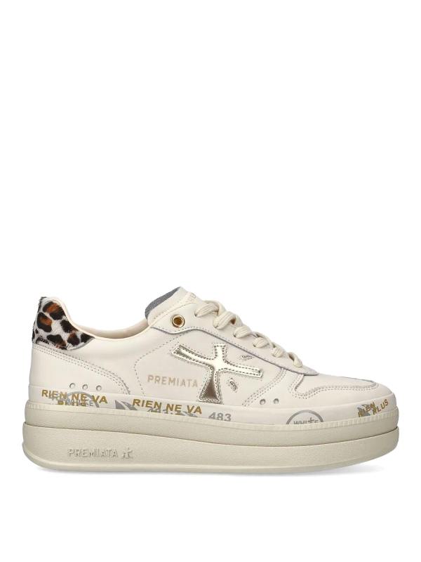 Premiata Baskets - Blanc