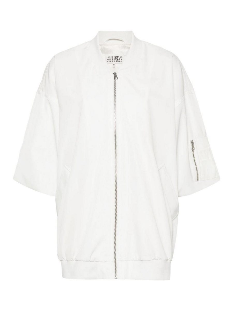 MM6 Maison Margiela Bomber - Blanc