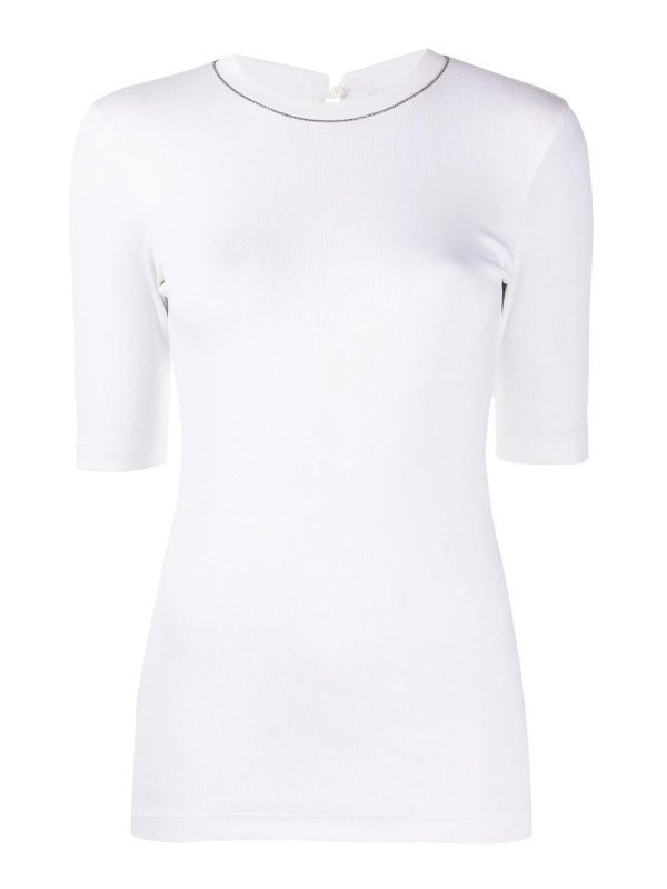 Brunello Cucinelli T-Shirt - Blanc