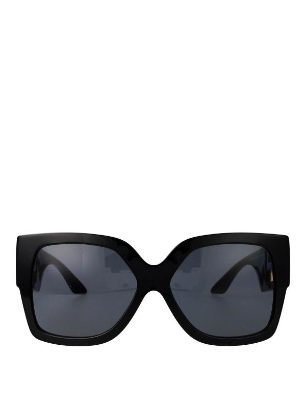 Versace Lunettes De Soleil - Noir