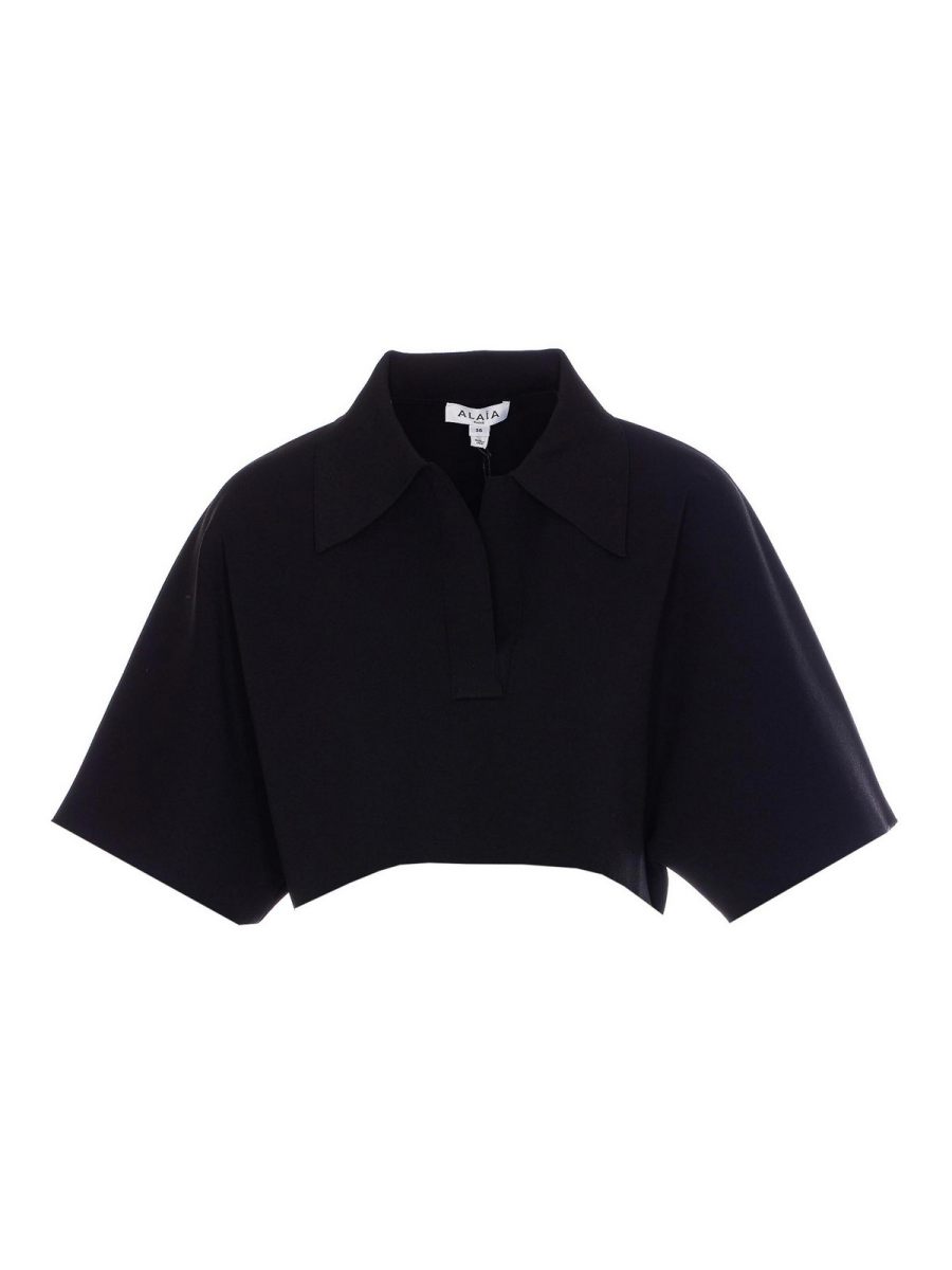 Alaïa Polo - Noir