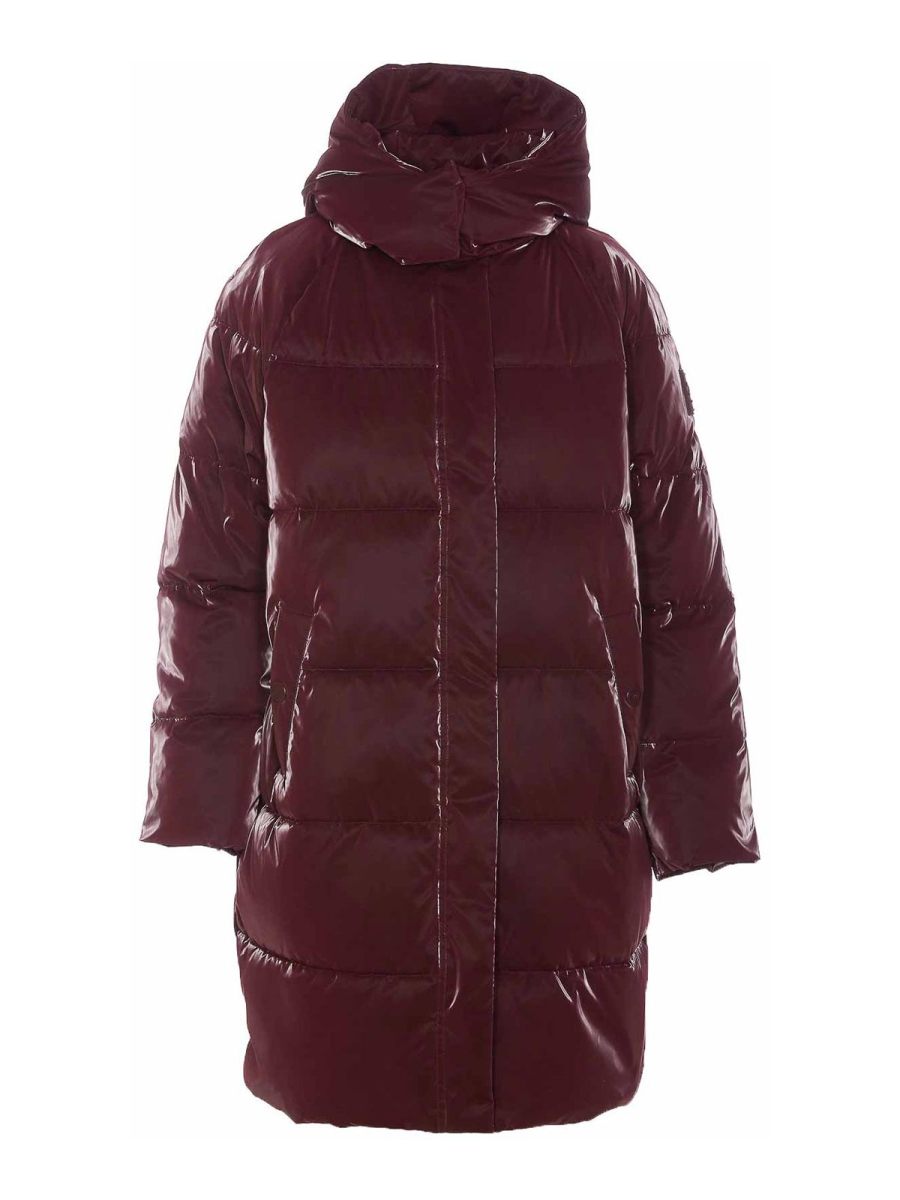 Elisabetta Franchi Blouson Rembourré - Rouge