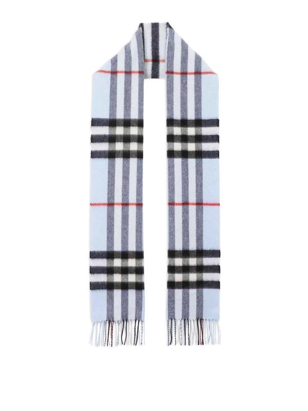 Burberry Écharpe - Bleu Clair