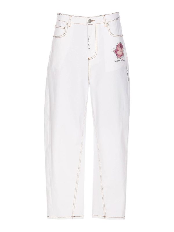 Marni Jean Droit - Blanc