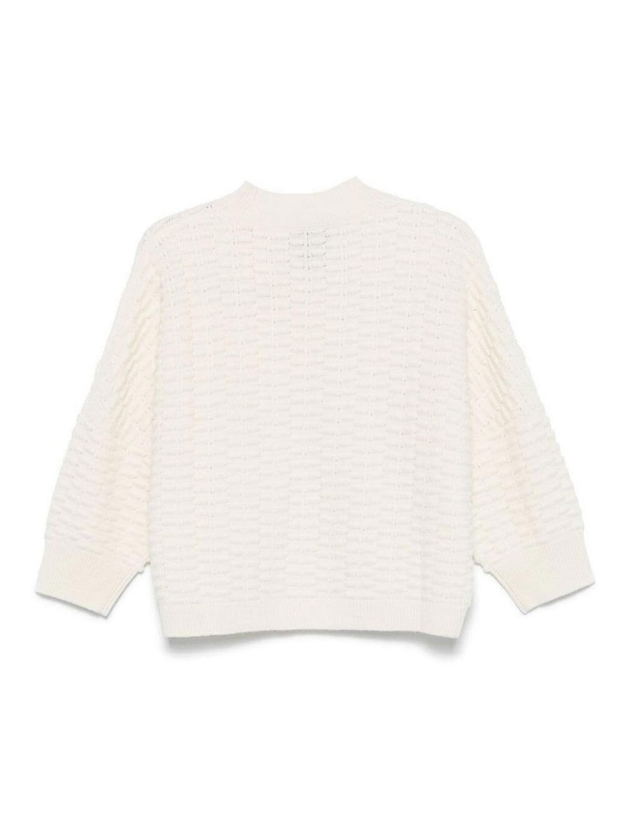 Sa Su Phi Pull Col Rond - Blanc