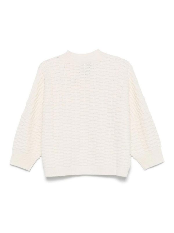 Sa Su Phi Pull Col Rond - Blanc