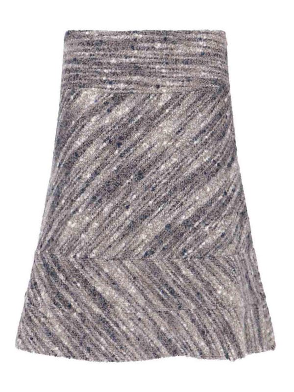 Niccolò Pasqualetti Jupe Midi - Marron