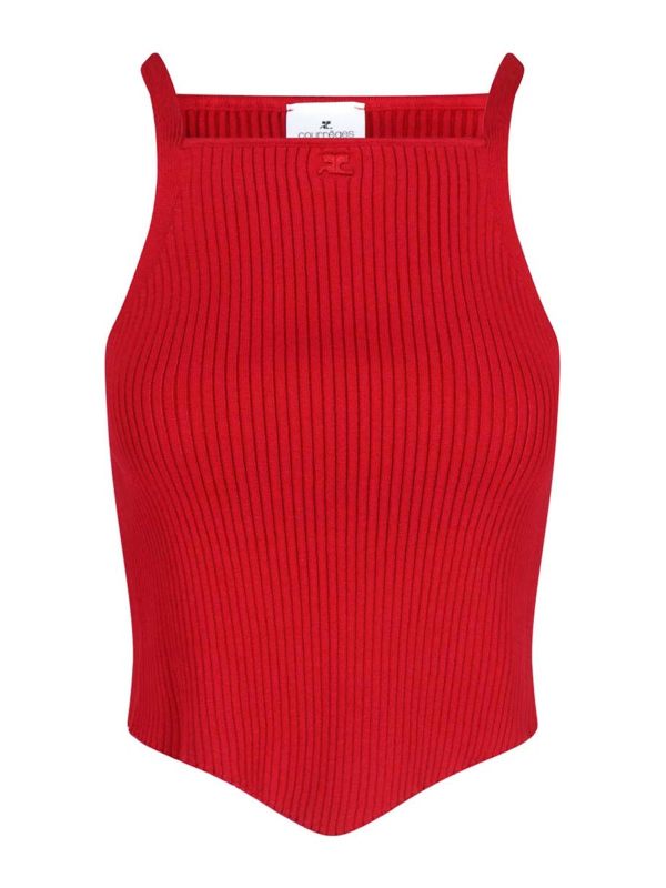Courreges Top - Rouge