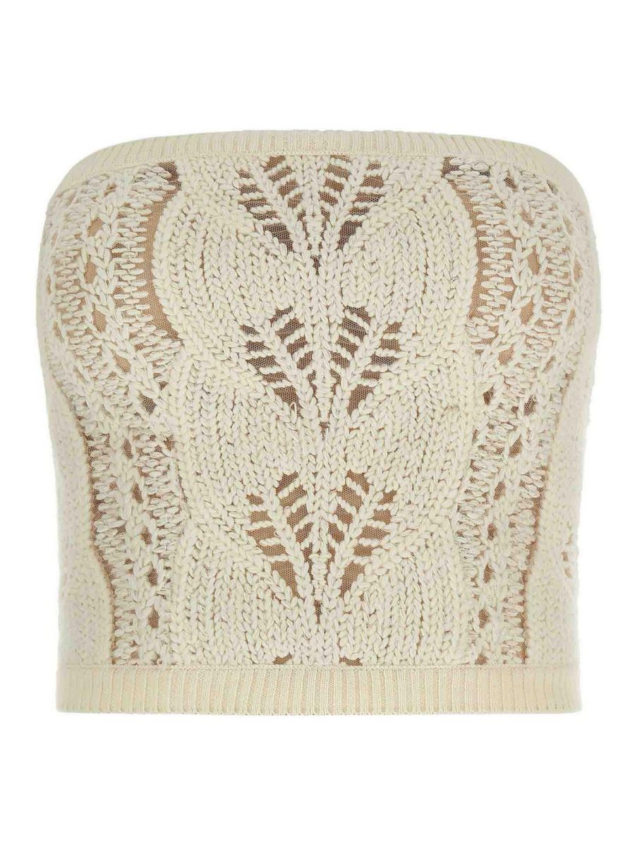 Ermanno Scervino Top - Blanc