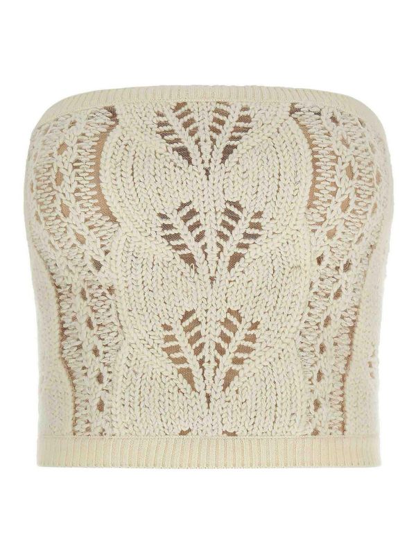 Ermanno Scervino Top - Blanc
