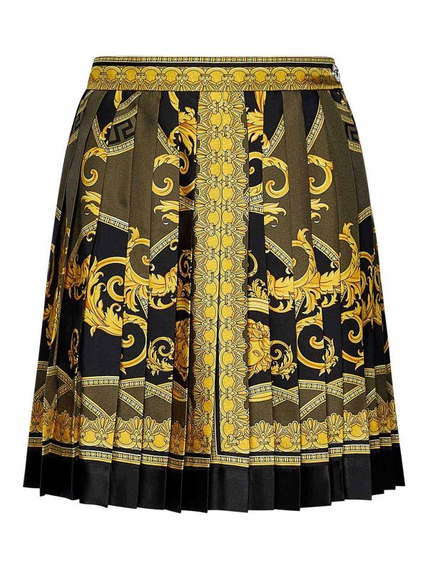 Versace Jupe Midi - Noir