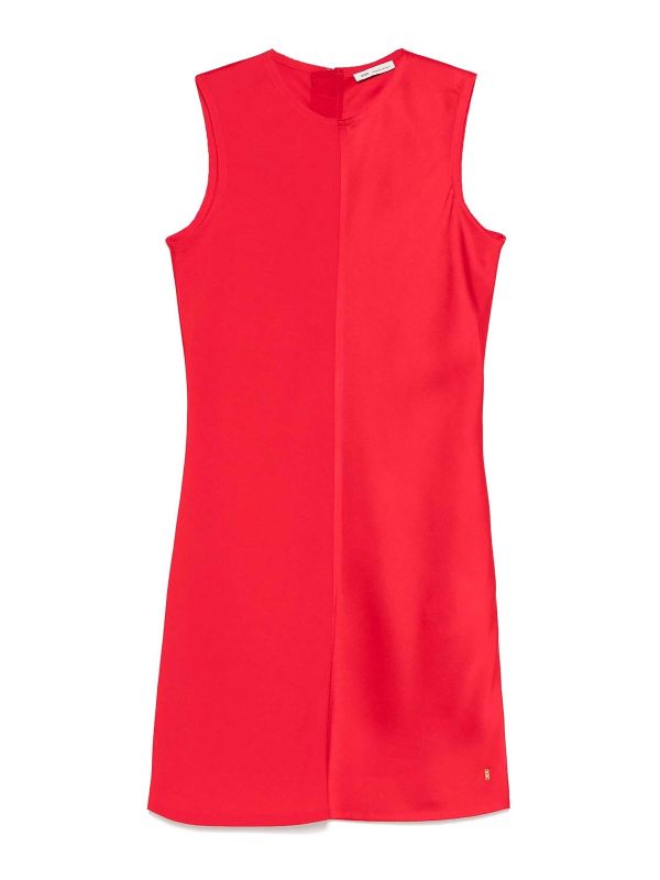 Ami Paris Robe Courte - Rouge