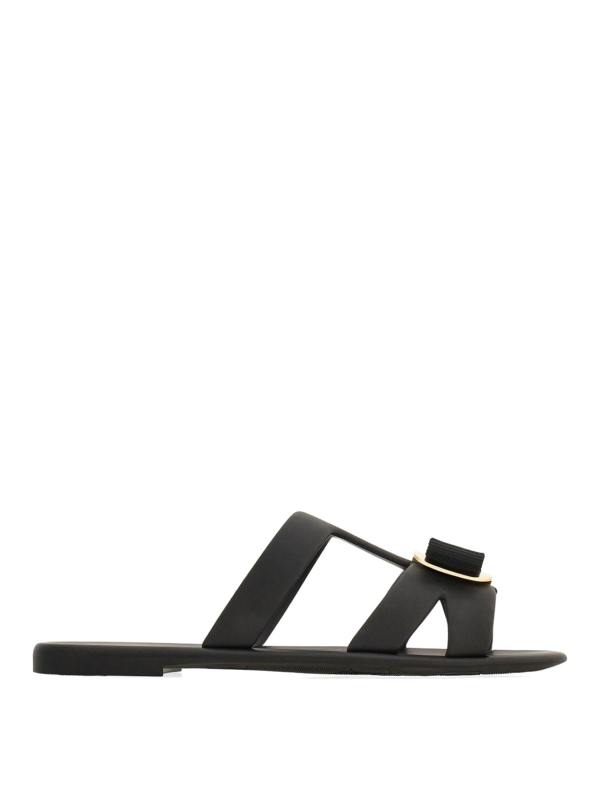Ferragamo Tongs - Noir
