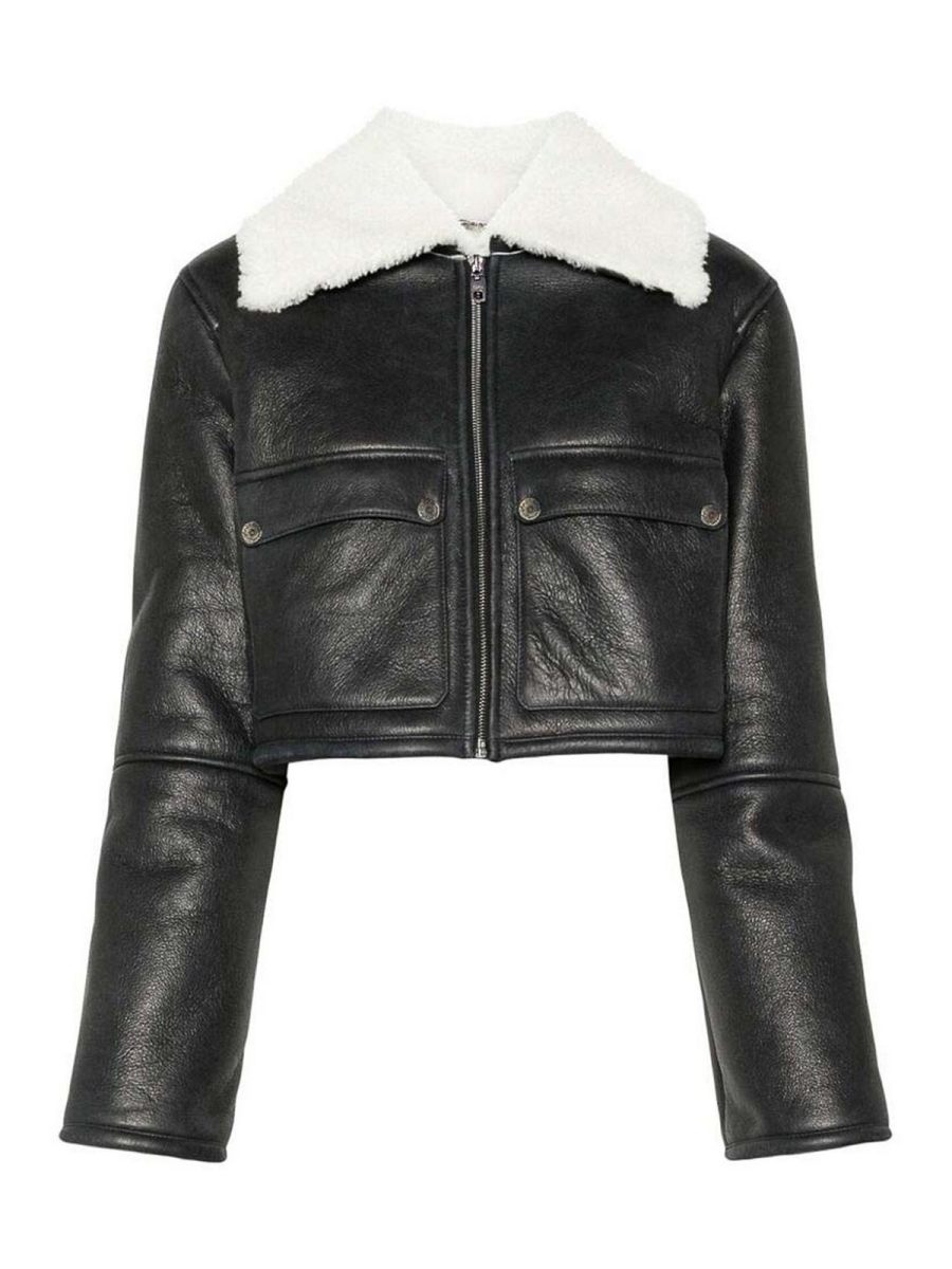 Dolce & Gabbana Blouson En Cuir - Noir