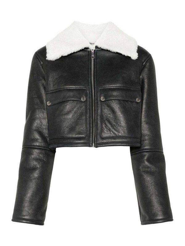 Dolce & Gabbana Blouson En Cuir - Noir