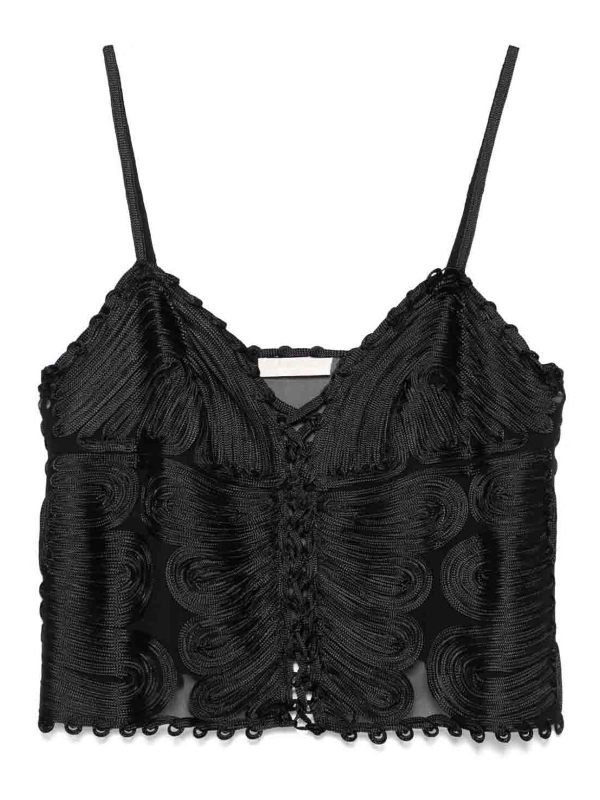 Ulla Johnson Top - Noir