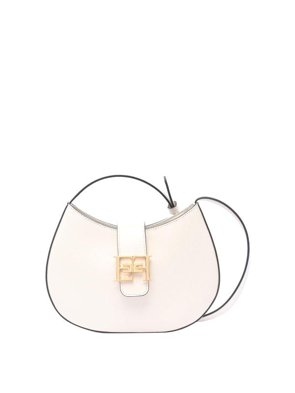 Elisabetta Franchi Sac Bandoulière - Blanc