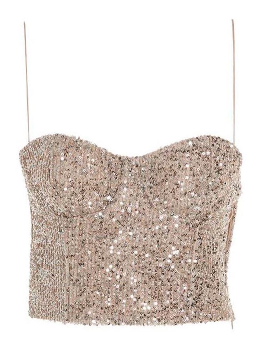 Rochas Top - Argent