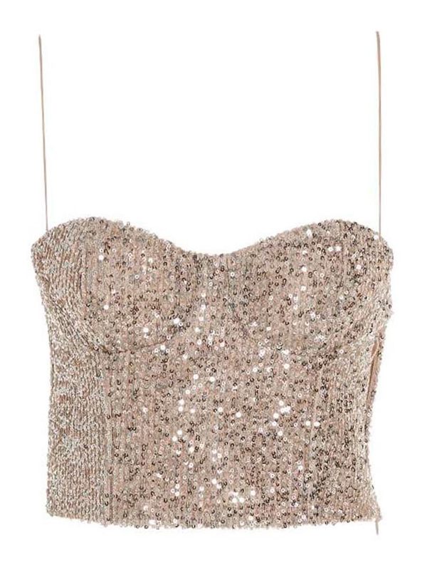 Rochas Top - Argent