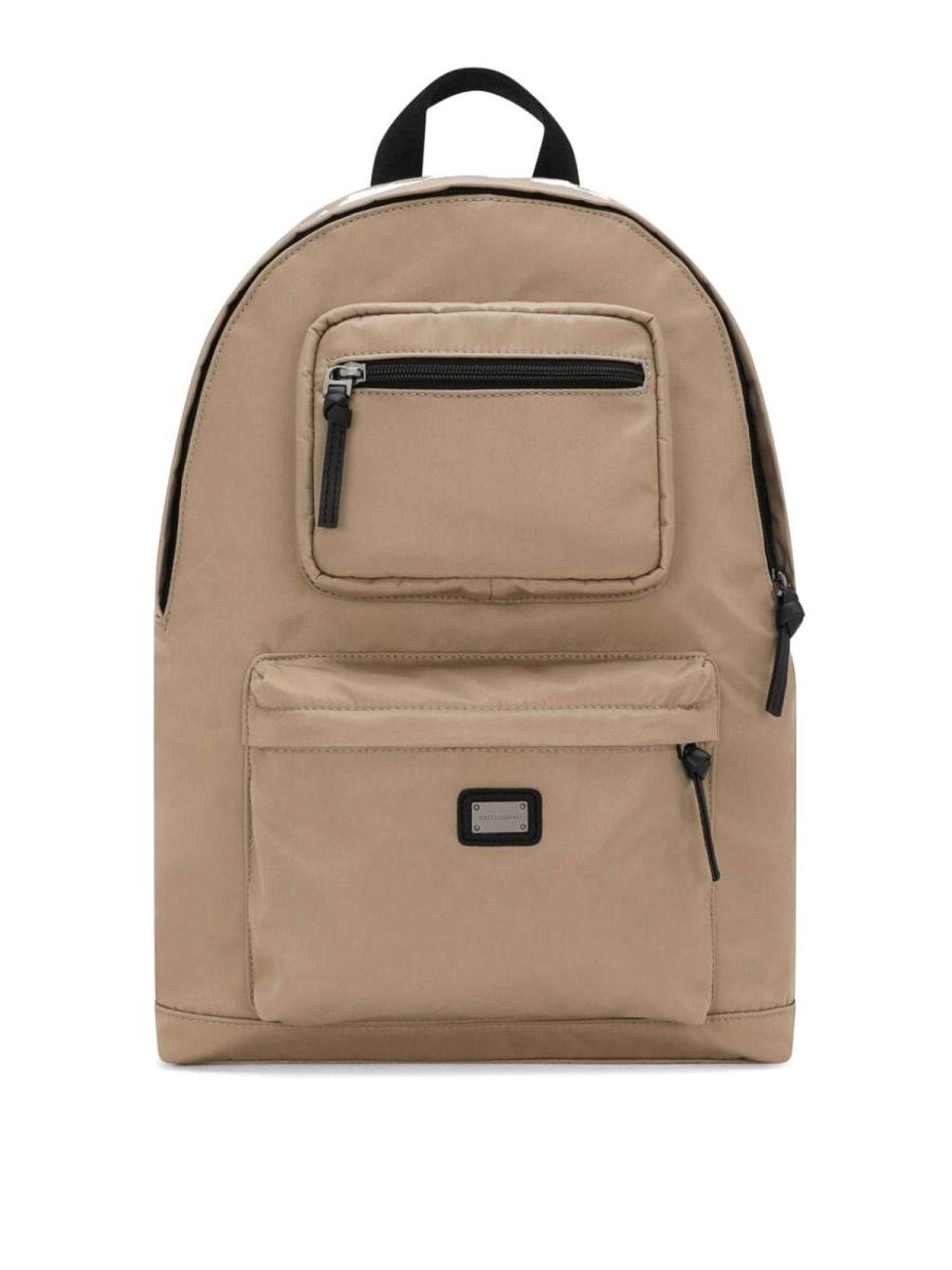 Dolce & Gabbana Jr Sac À Dos - Beige