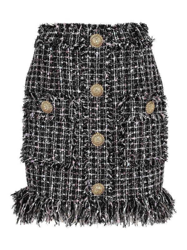 Balmain Mini Jupe - Multicolore