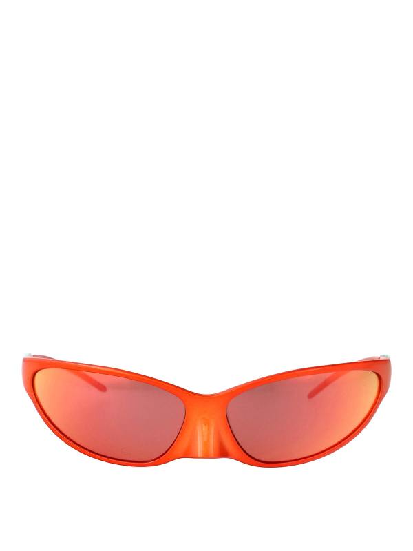 Balenciaga Lunettes De Soleil - Rouge
