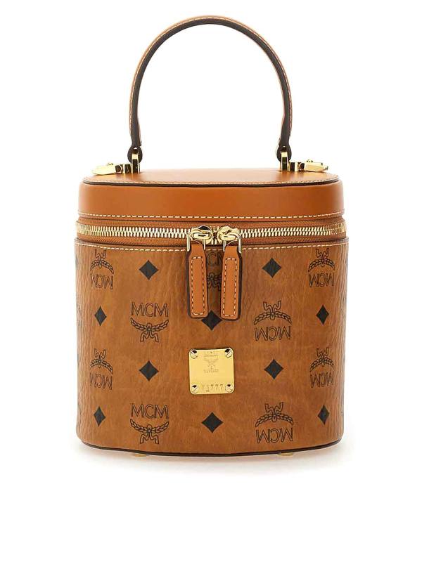 Mcm Sac Porté Épaule - Marron Clair