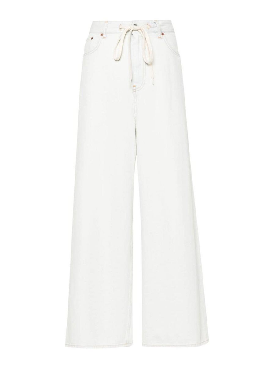 MM6 Maison Margiela Jean Droit - Blanc