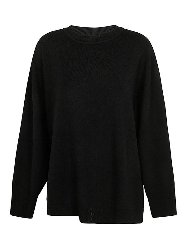 Semicouture Pull Col Rond - Noir