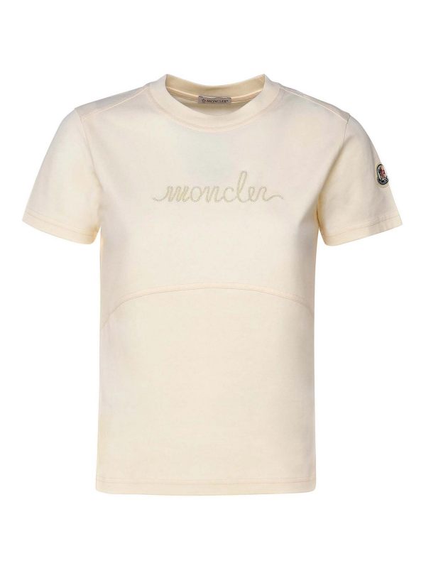 Moncler T-Shirt - Blanc