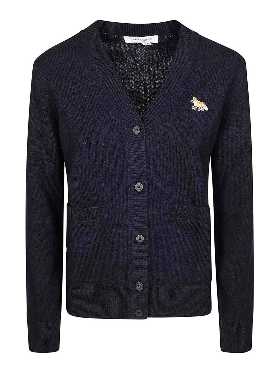 Maison Kitsuné Cardigan - Bleu