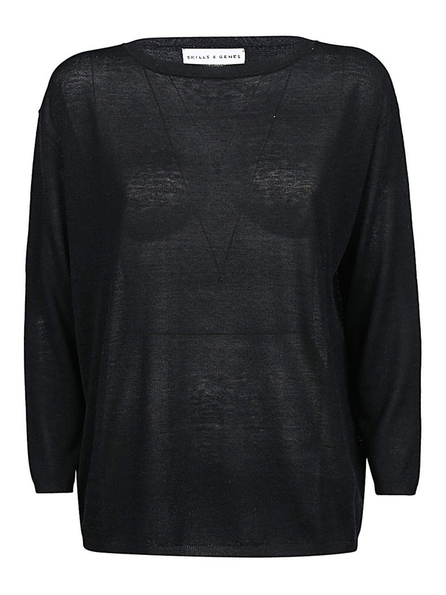 Skill & Genes T-Shirt - Noir