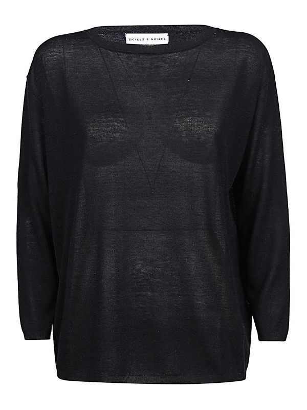 Skill & Genes T-Shirt - Noir