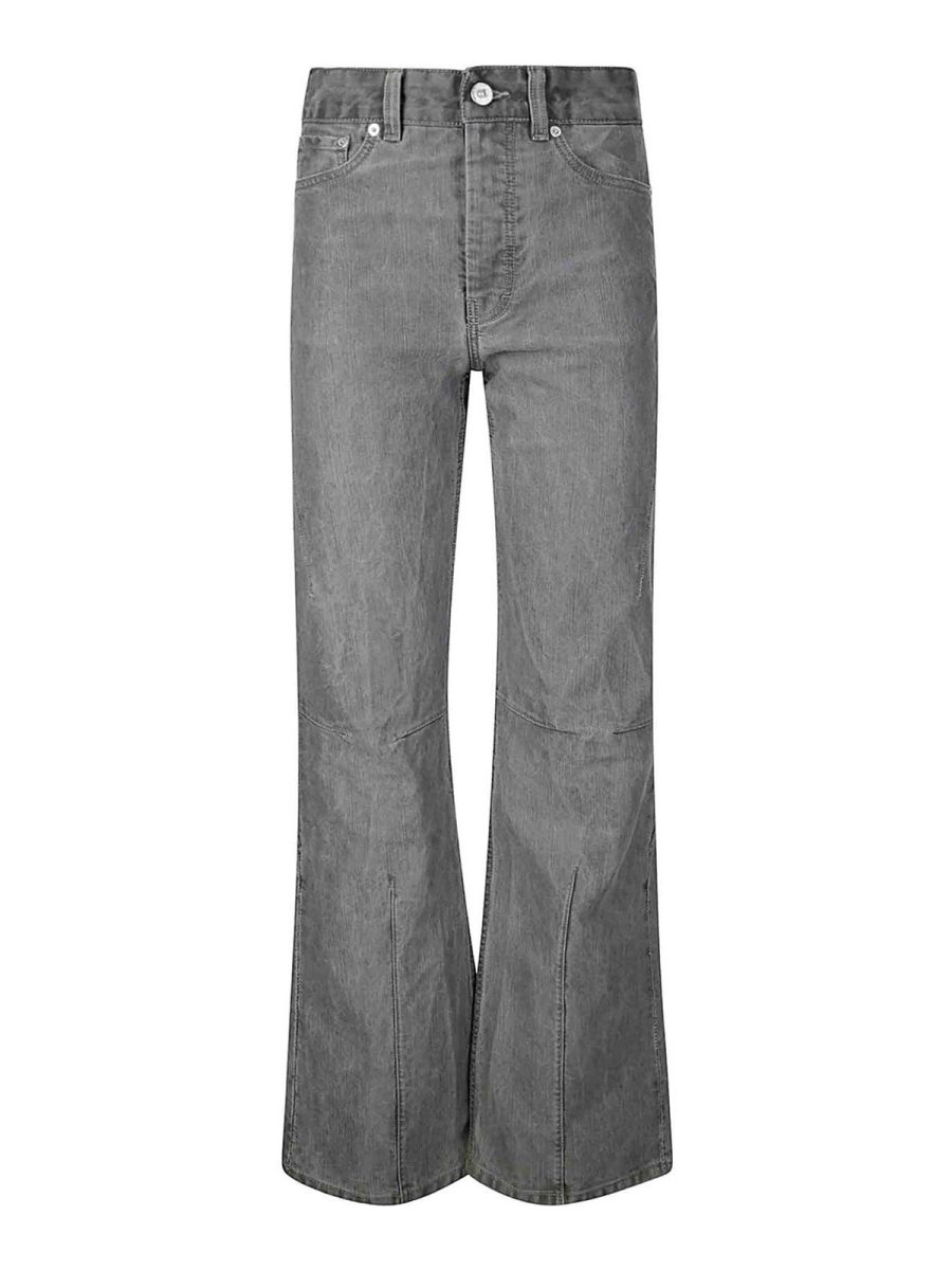 Our Legacy Jean Bootcut - Vert Foncé