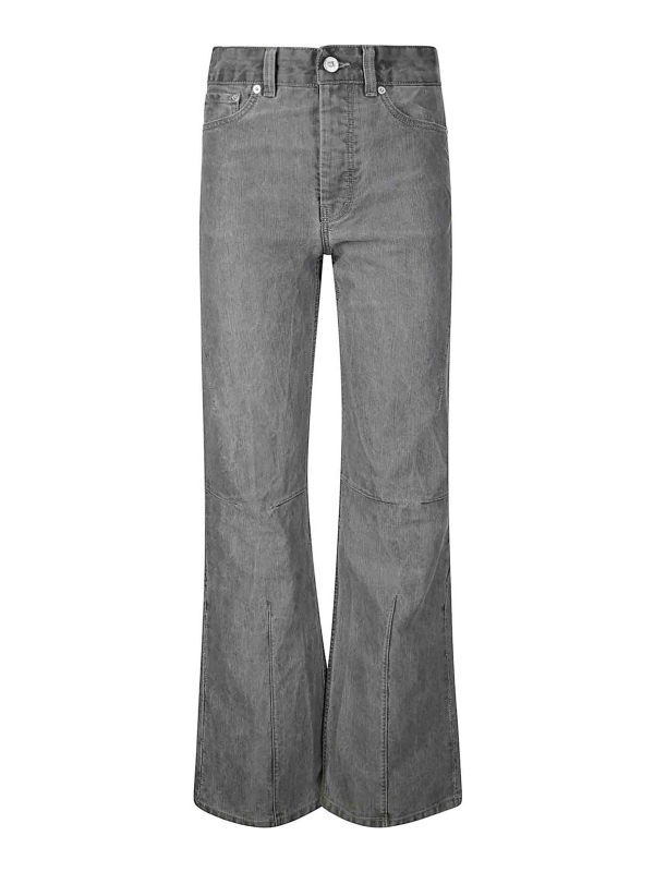 Our Legacy Jean Bootcut - Vert Foncé