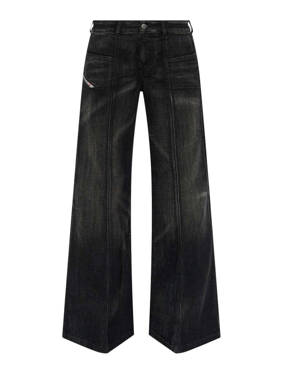Diesel Jean Évasé - Noir
