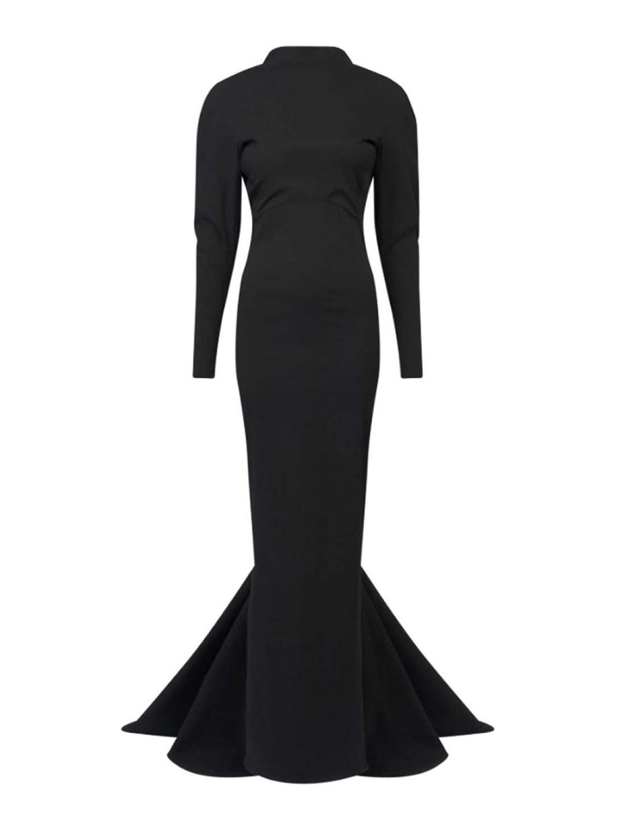 Alaïa Maxi Robe - Noir