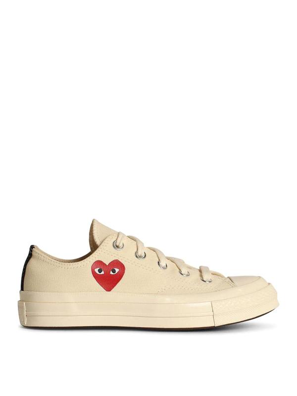 Comme Des Garcons Baskets - Blanc
