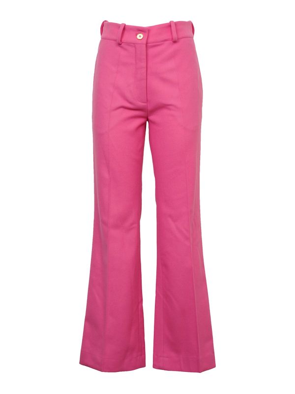 Patou Pantalons Décontractés - Rose