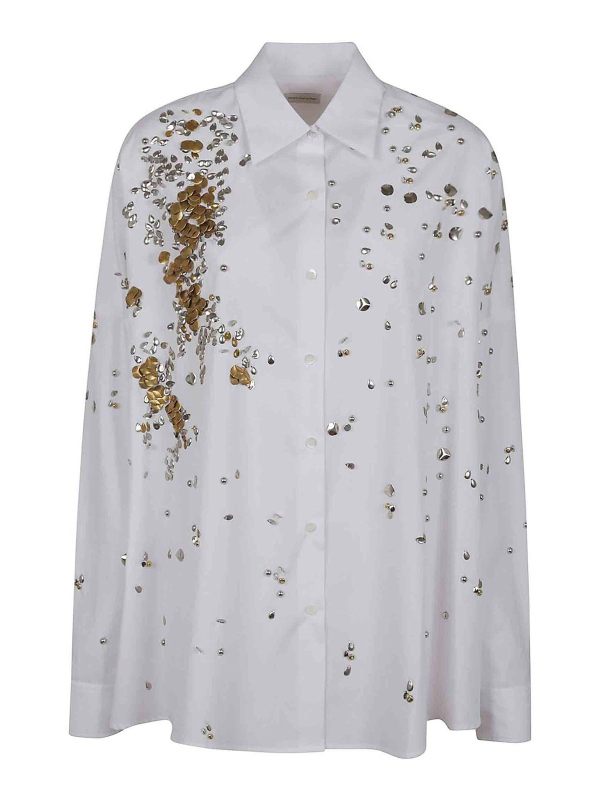 Dries Van Noten Chemise - Blanc
