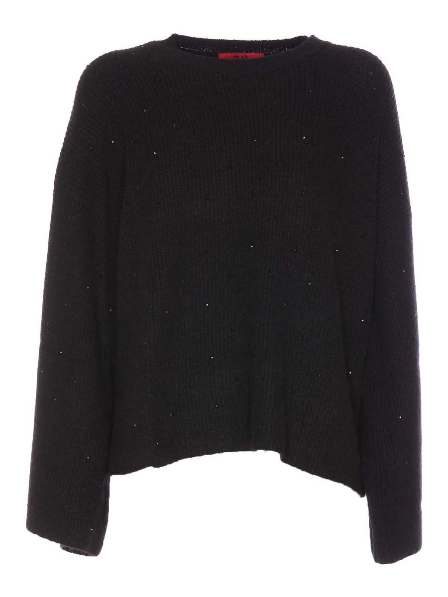 Aniye By Pull Col Rond - Noir