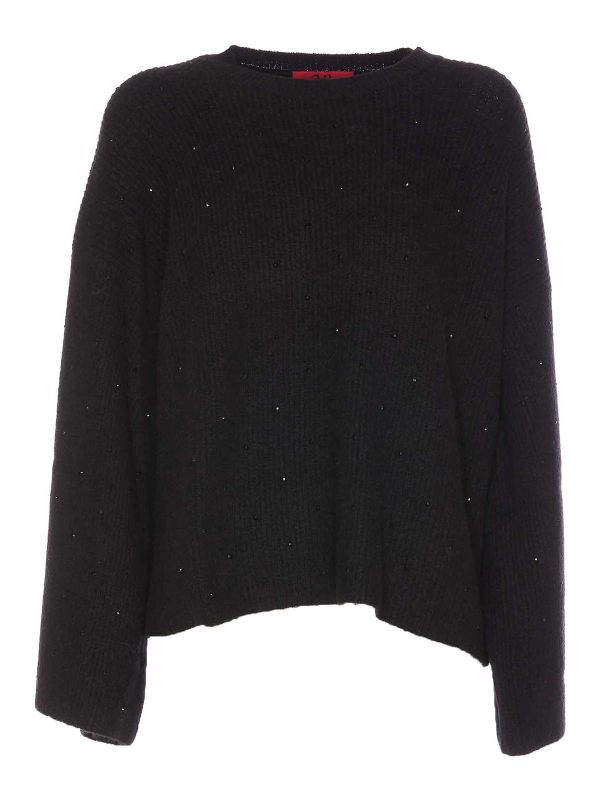 Aniye By Pull Col Rond - Noir